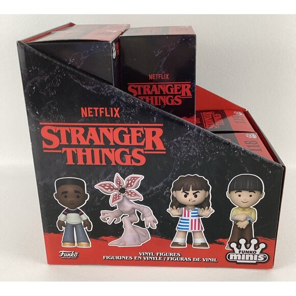 Stranger Things Funko Minis Netflix Vinyl Figures Season 4 Complete Set of 9 New - Picture 16 of 16